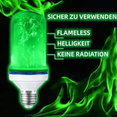 🥰Kaufen Sie 2 gratis Versand 🔥LED-Flammeneffekt-Glühbirne-mit Schwerkraft-Effekt