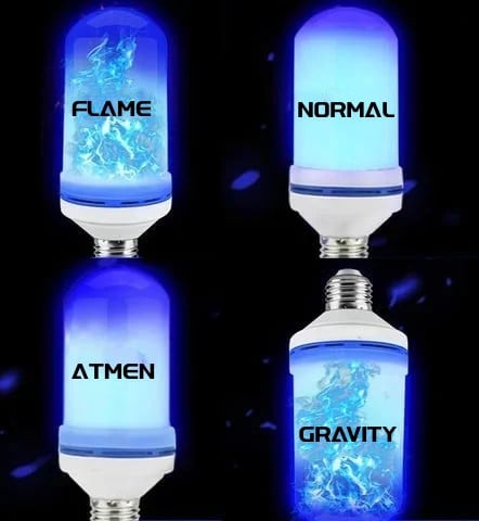 🥰Kaufen Sie 2 gratis Versand 🔥LED-Flammeneffekt-Glühbirne-mit Schwerkraft-Effekt